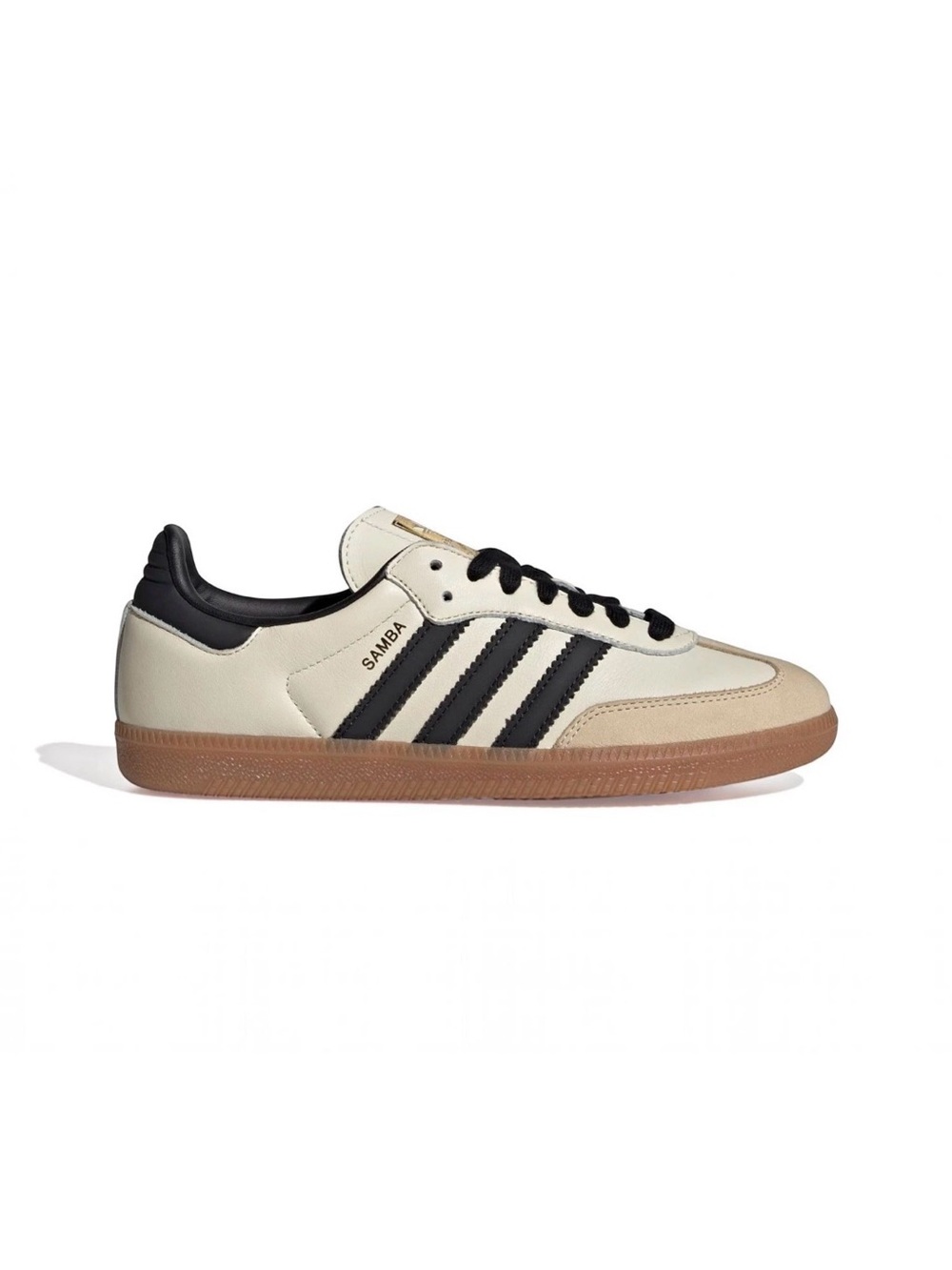 Adidas Samba OG (Cream White/Core Black/Sand Strata) Women's Shoes ID0478 Size 9